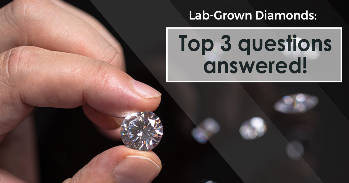 Lab Grown Diamonds Top 3 questions answered