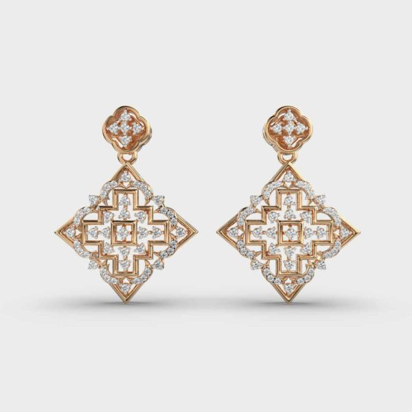 Aztec Beauty Diamond Studs