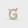 Initials Diamond Pendant - G