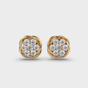 Fascinating Flora Diamond Earrings