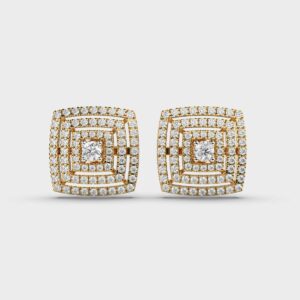 Mesmerising Maze Diamond Studs