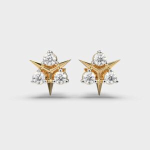 Dancing Ballerinas Diamond Studs