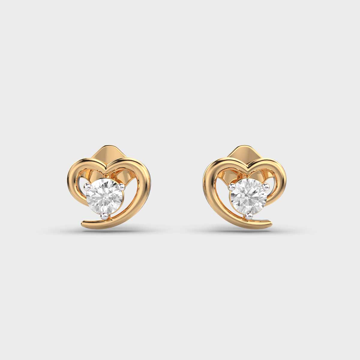 Cupid's Wish Diamond Studs