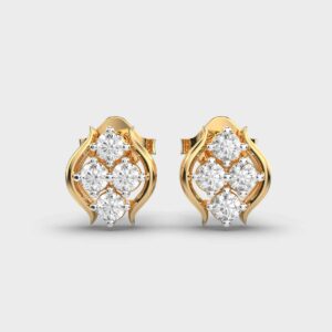 Sparkling Lantern Diamond Earrings