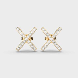 X's Diamond Studs