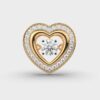 Union of Hearts Diamond Pendant