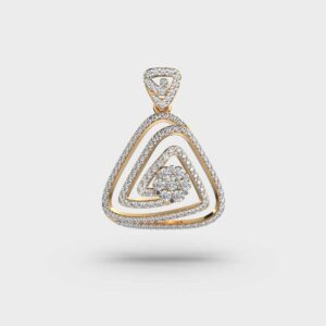 Swirling Beauty Diamond Pendant