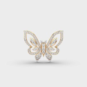 Cheerful Flutter Diamond Pendant