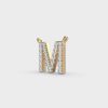 Initials Diamond Pendant - M