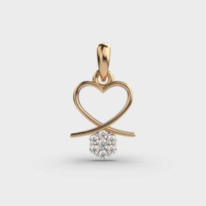 Magical Heart Diamond Pendant