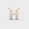 Initials Diamond Pendant - H