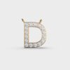 Initials Diamond Pendant - D