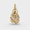 Divine Ganesha Diamond Pendant