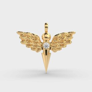 Angel from Heaven Diamond Pendant