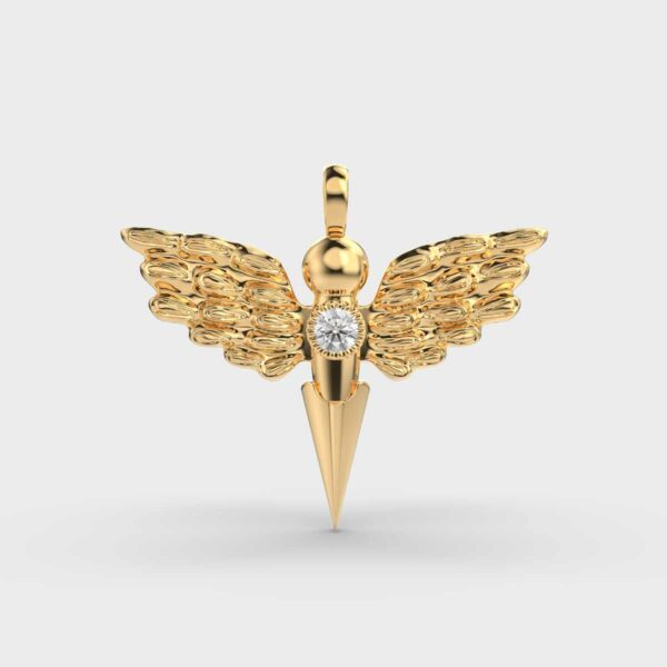 Angel from Heaven Diamond Pendant