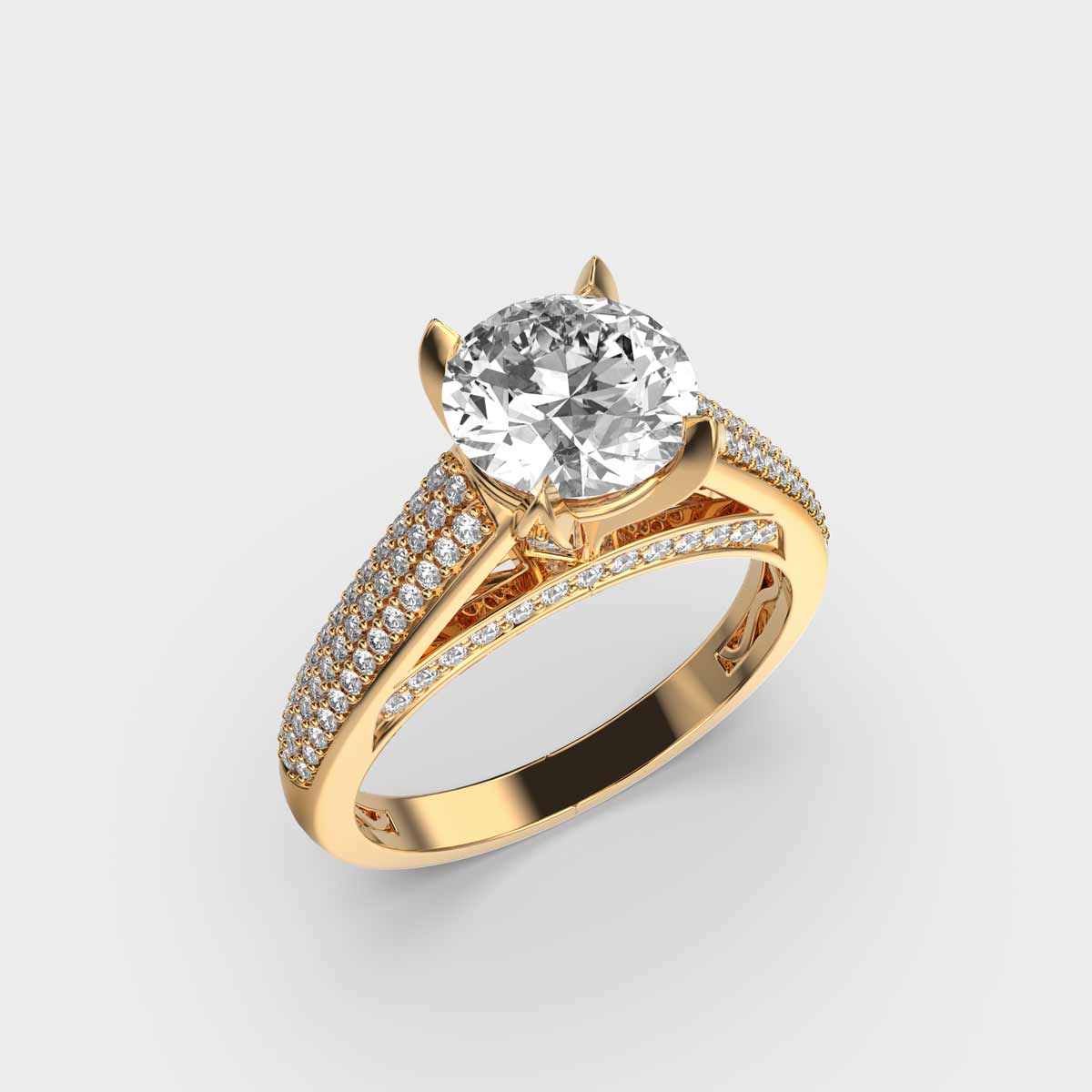 1 Carat Solitaire Majestic Ring