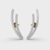 Enchanting Arc Diamond Earrings