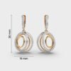 Circle Charmer Diamond Earrings