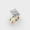 4.5 Carat Radiant Solitaire Ring
