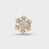 Enticing Snowflake Diamond Nosepin