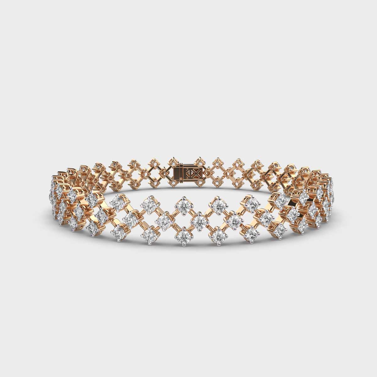 Diamond Mesh Tennis Bracelet