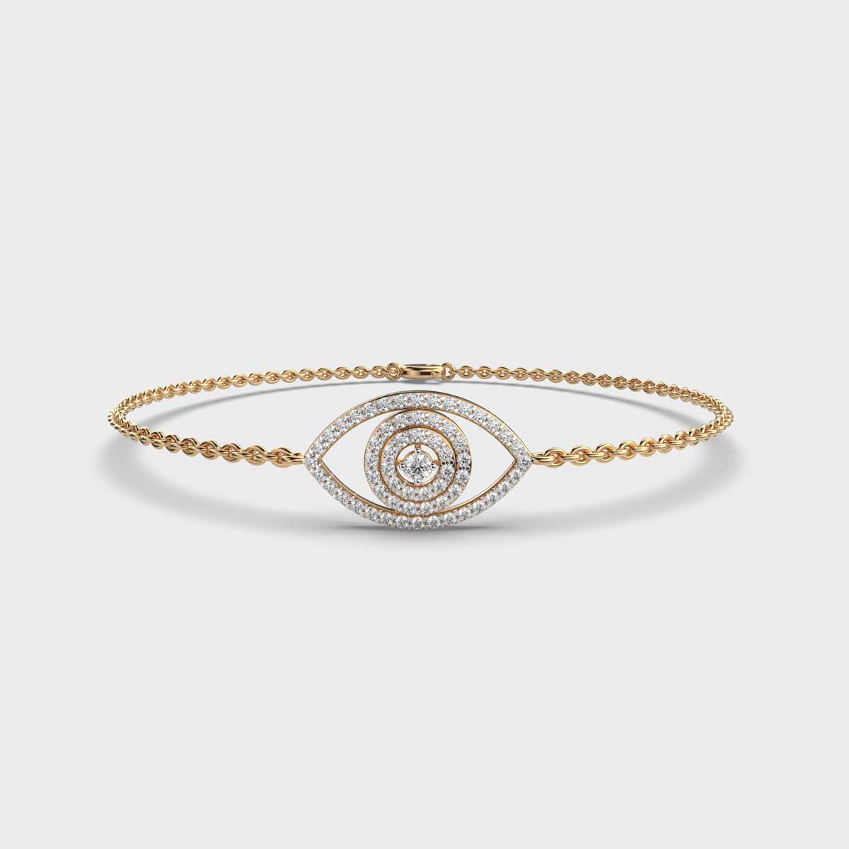 Evil Eye Diamond Bracelet