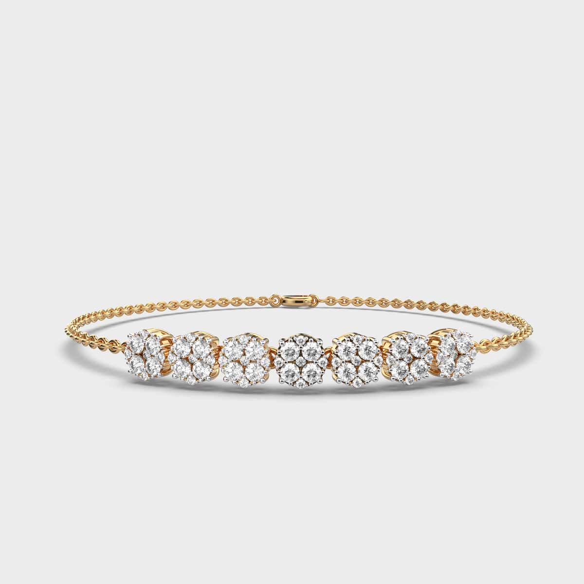 Quad Squad Diamond Bracelet