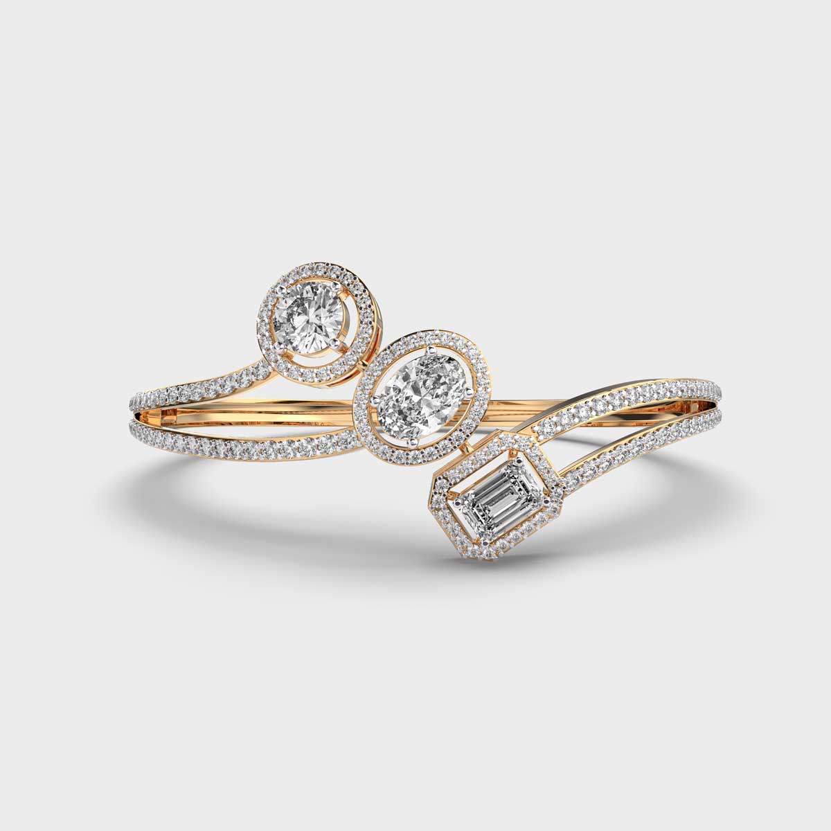 Trinity Love Diamond Bracelet