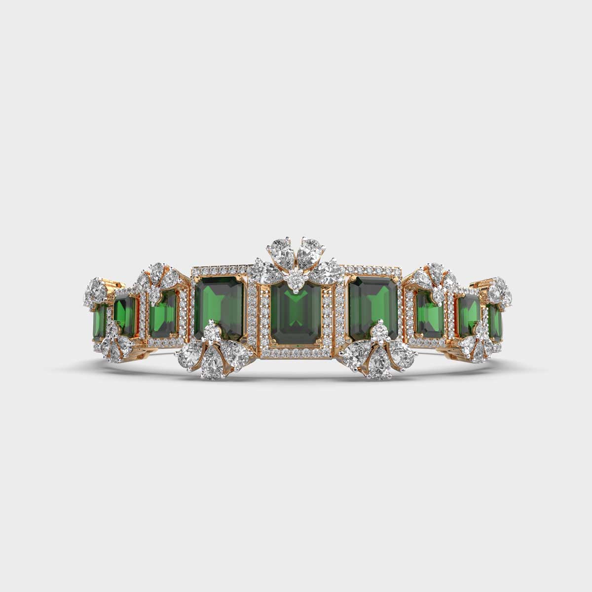 Regal Quadrates Diamond Bracelet