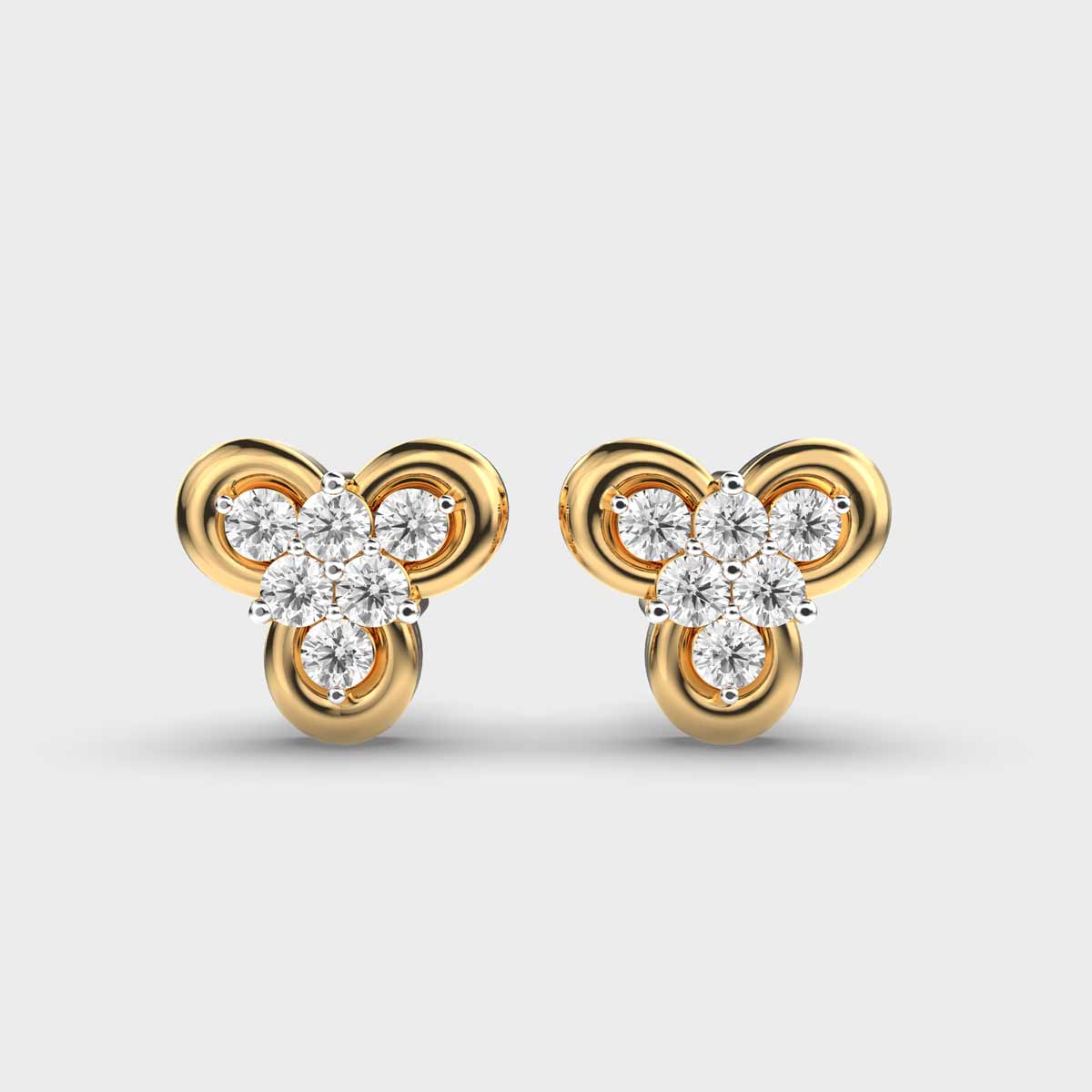 Holly Diamond Studs