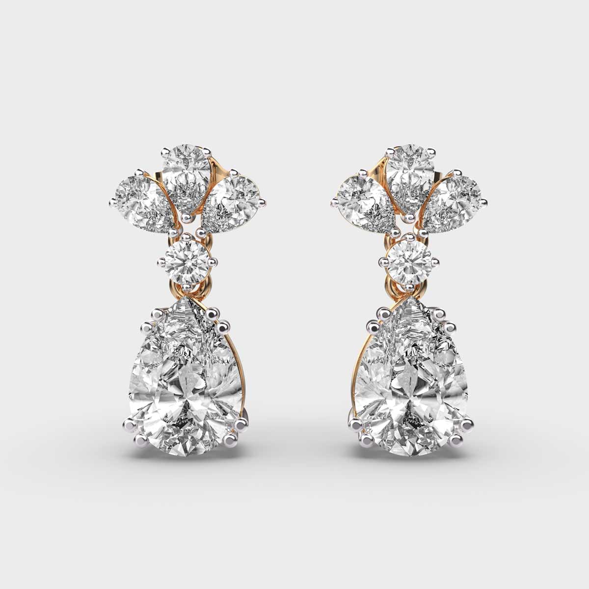 Splendid Diamond Danglers