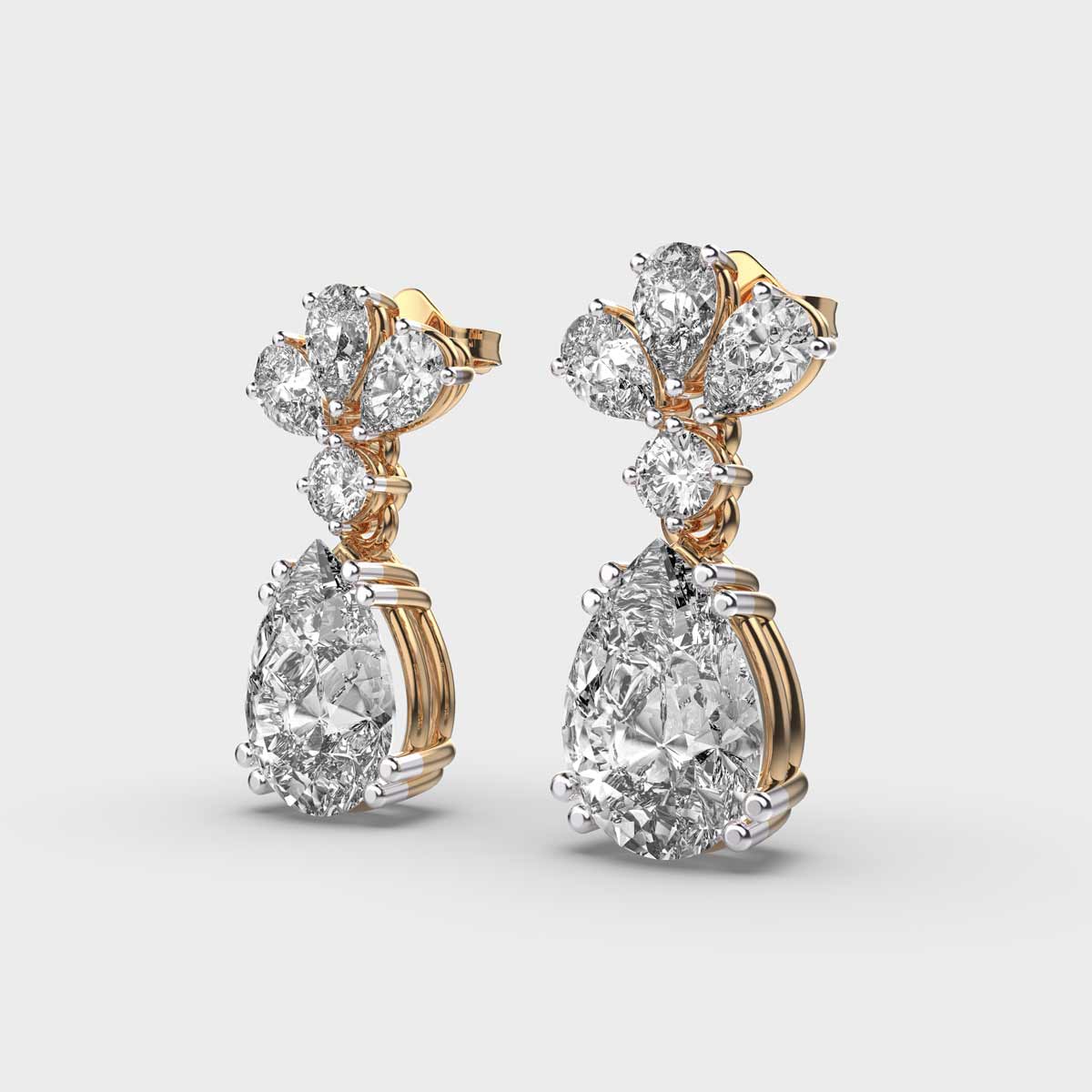 Splendid Diamond Danglers