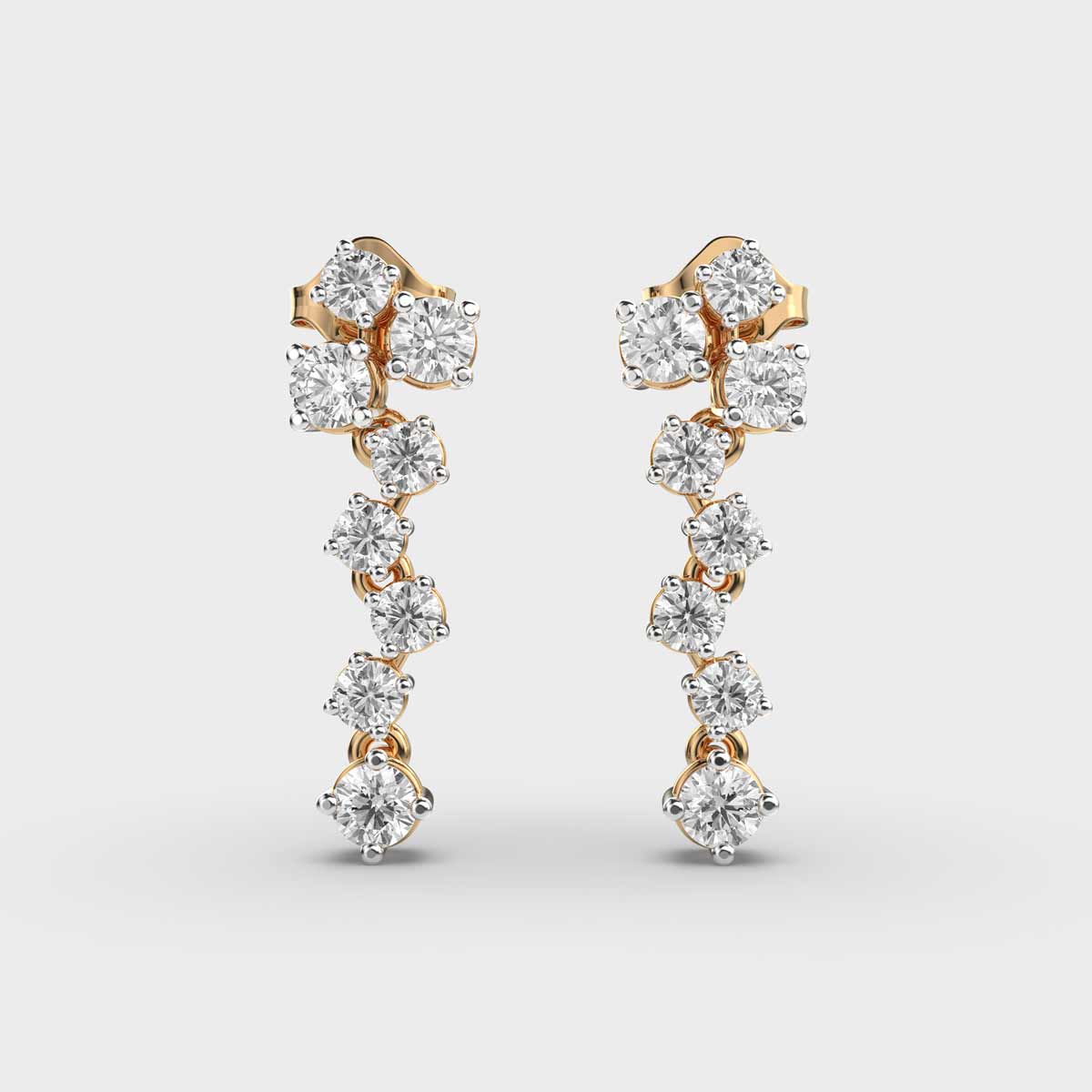 Twinkling Constellation Diamond Danglers