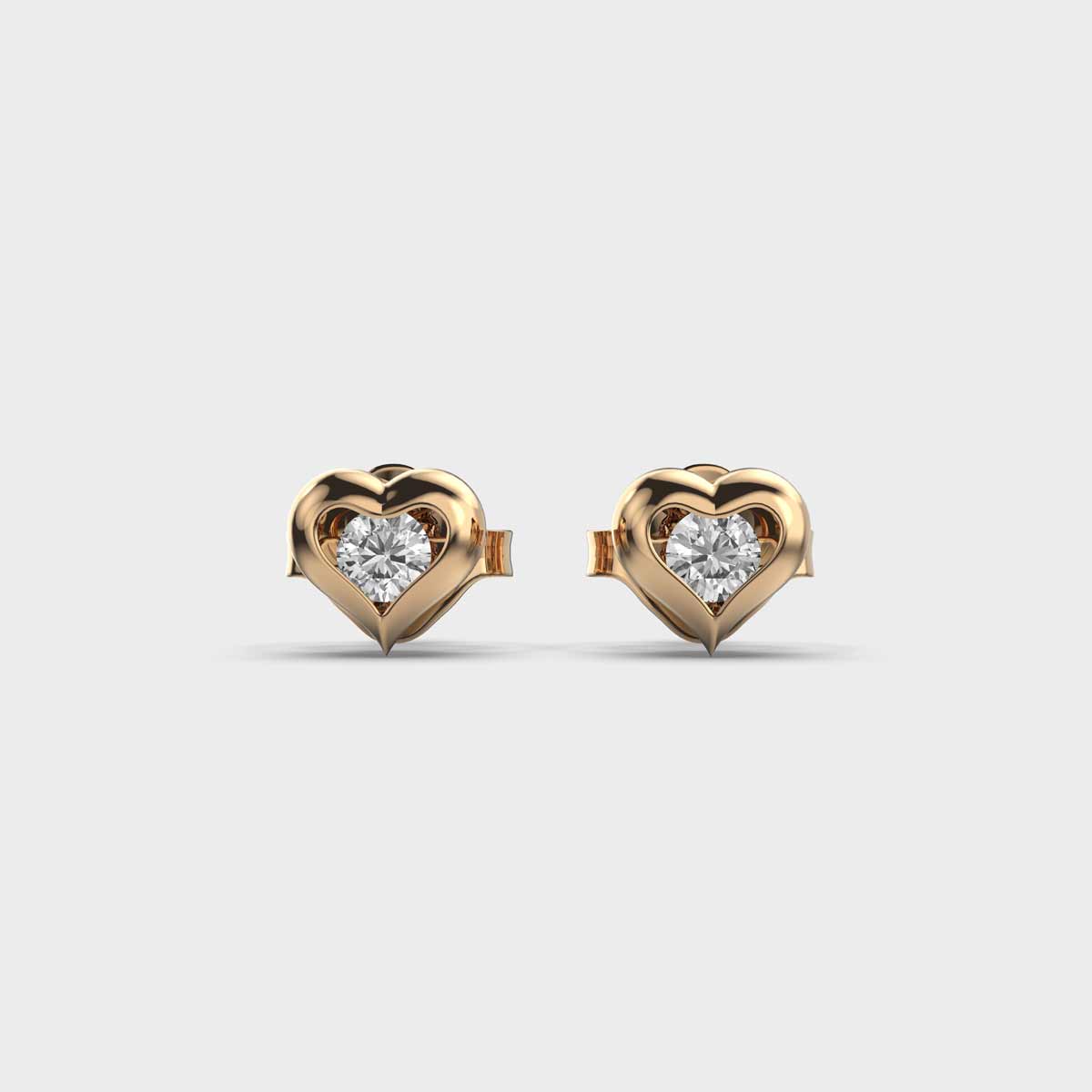 Hearty Delight Diamond Studs