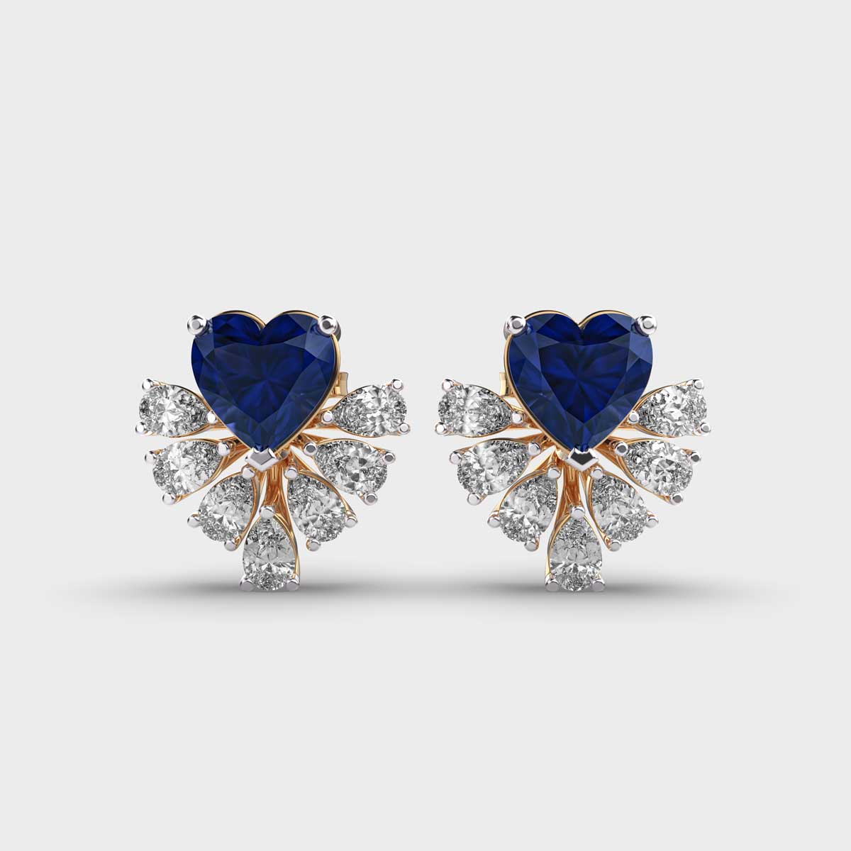 Fond Heart Studs