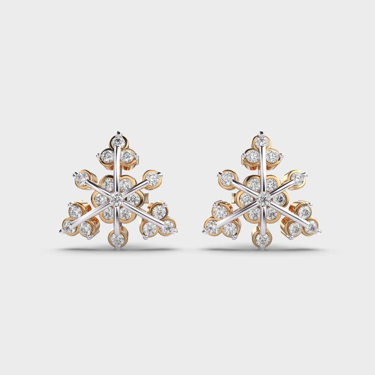 Minimalistic Chic Diamond Studs