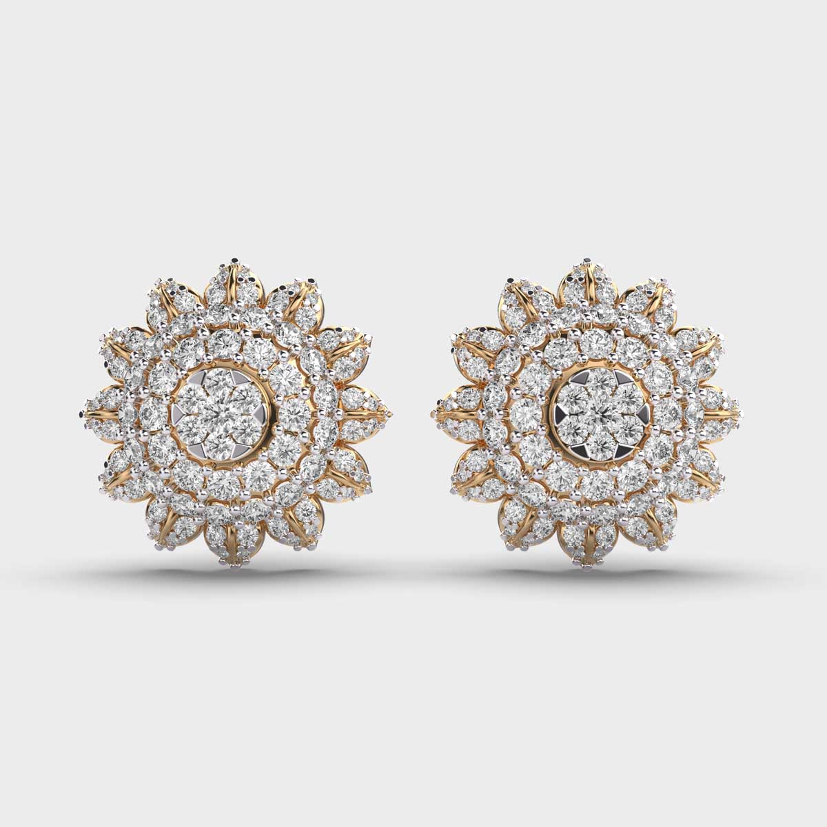 Enchanting Nebula Diamond Earrings