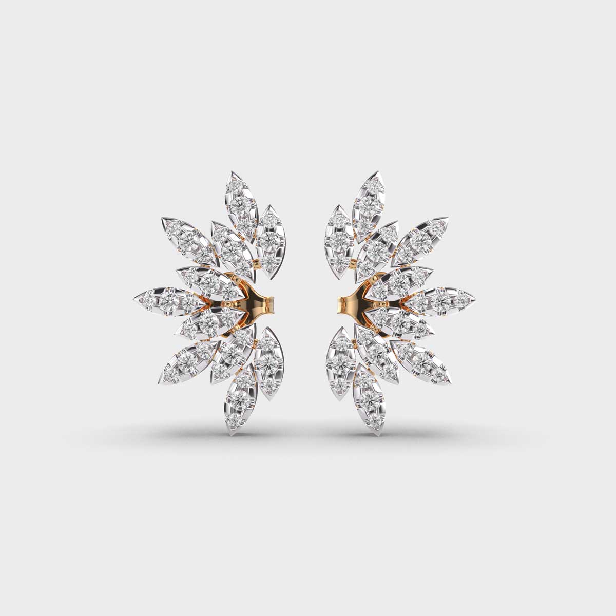 Mighty Tomb Diamond Earrings