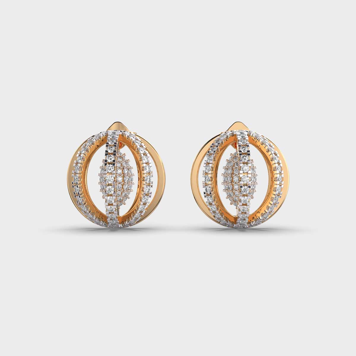 Charming Galaxy Diamond Earring