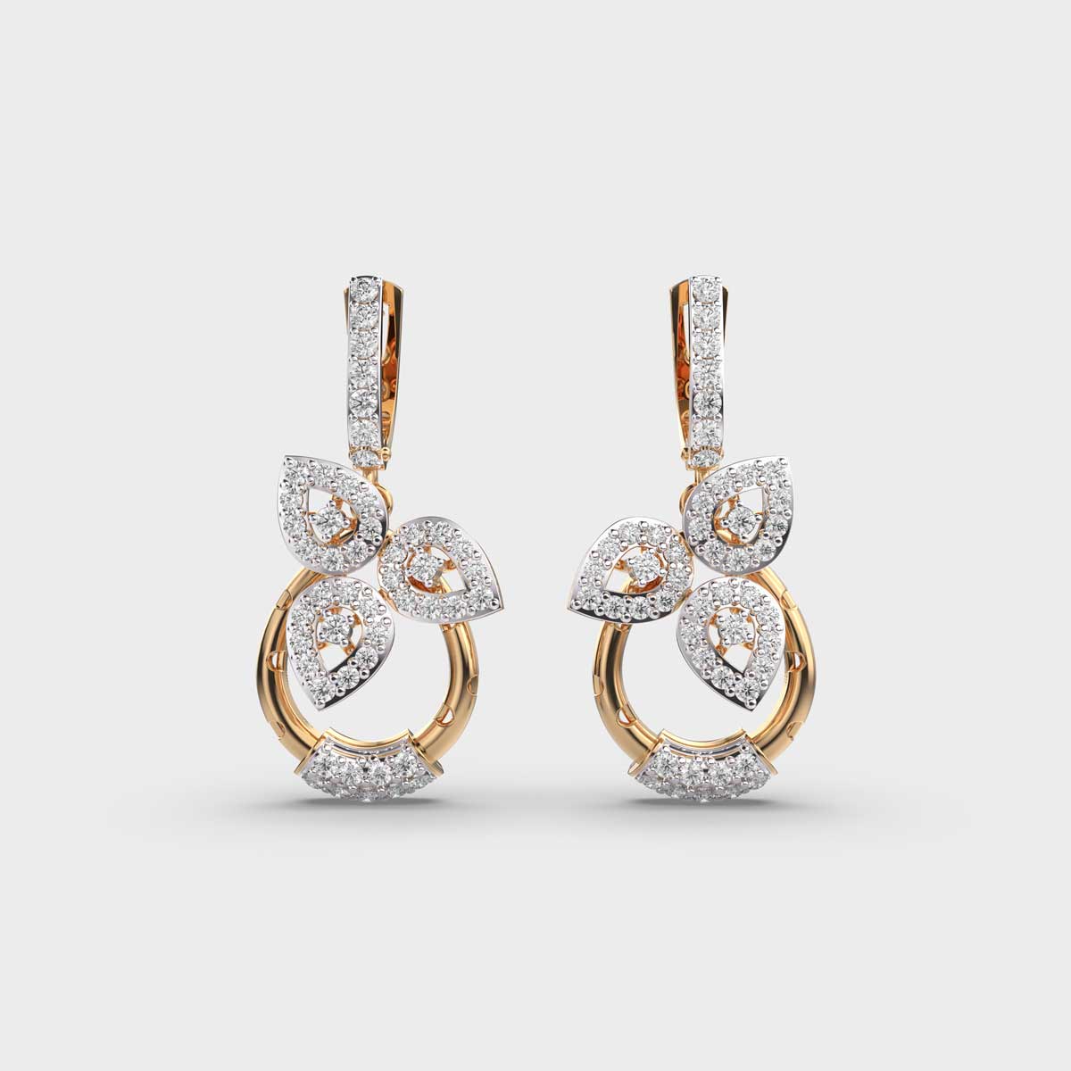 Botanic Brilliance Diamond Earrings