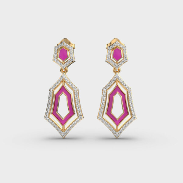 Dazzling Diva Diamond Earrings