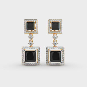 Classic Cluster Diamond Earrings