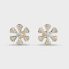 Exquisite Posy Diamond Stud