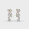 Galactic Symphony Diamond Earrings