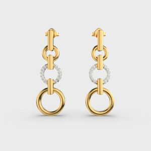 Glamour Glide Diamond Earrings