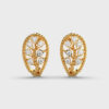 Leaf Love Diamond Earrings