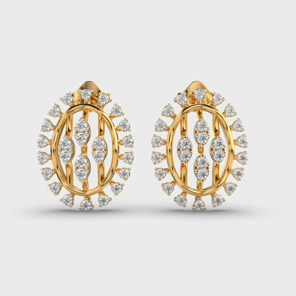 Enigmatic Luminance Diamond Earrings