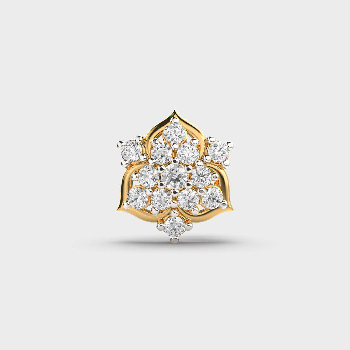 Ornamental Glow Diamond Nosepin