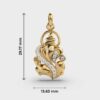 Divine Ganesha Diamond Pendant