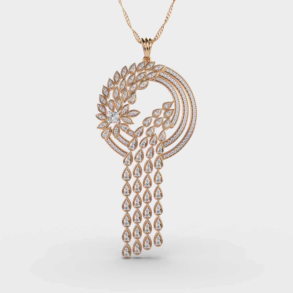 Hanging Garden Diamond Pendant